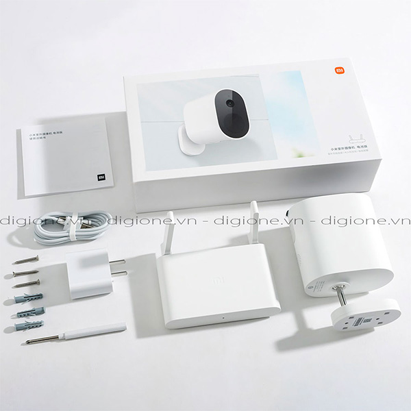 Bộ Camera Xiaomi Mi Wireless Outdoor Security (BHR4435GL) 1080P - Dùng Pin