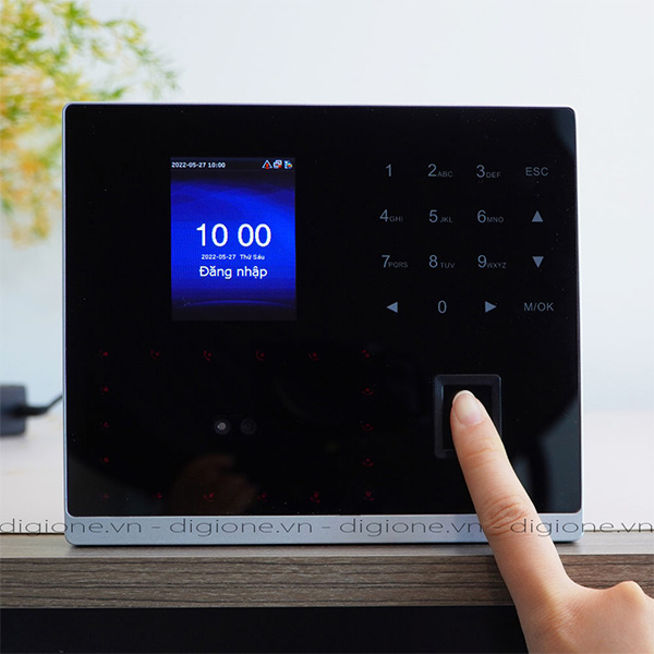 Máy chấm công nhận diện khuôn mặt, vân tay ZKTeco MB2000