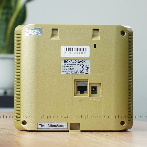 Máy Chấm Công Ronald Jack 1000 Plus - Kết nối Wifi