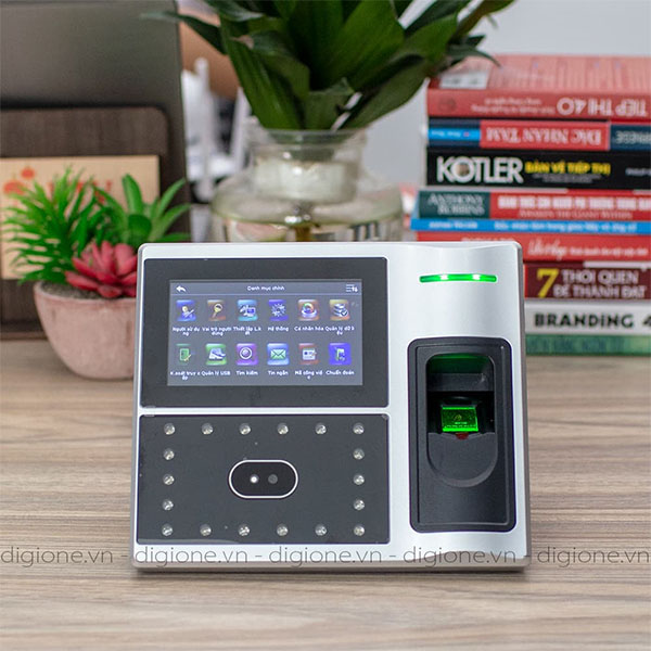 Máy Chấm Công Nhận Diện Khuôn Mặt - Vân tay - Thẻ Cảm Ứng Ronald Jack FA-113