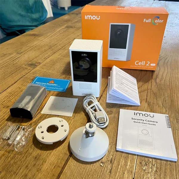 Camera iMou Cell 2 B46LP 4mp - Tích hợp pin sạc