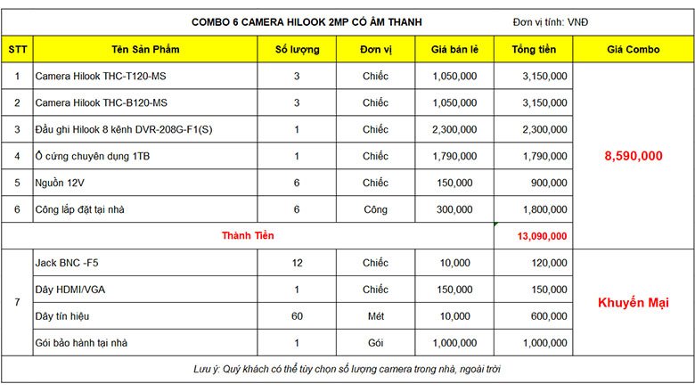 bo-6-camera-hilook-2mp-co-am-thanh-bang-gia