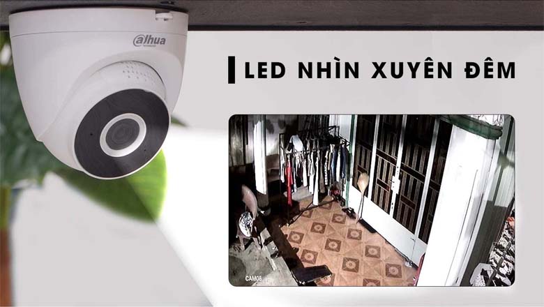 Trang bị đèn LED xem đêm với tầm xa 30m