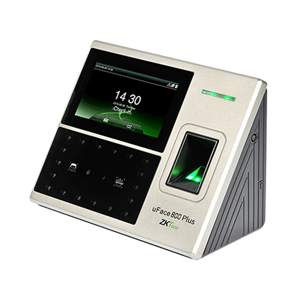 Máy chấm công khuôn mặt và vân tay ZKTeco uFace800 Plus
