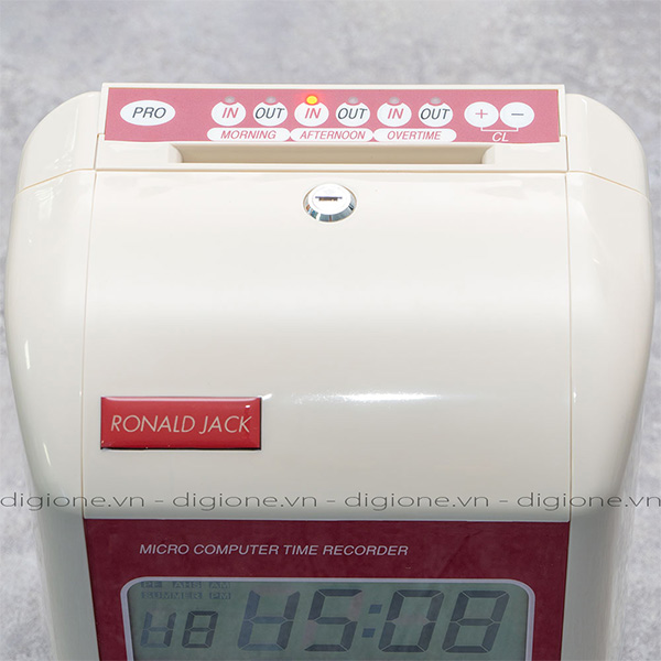 Máy Chấm Công Thẻ Giấy Ronald Jack RJ3300N