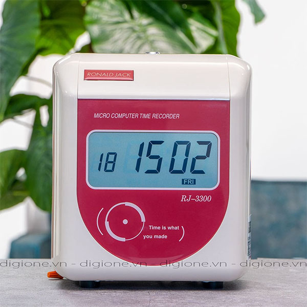 Máy Chấm Công Thẻ Giấy Ronald Jack RJ3300N