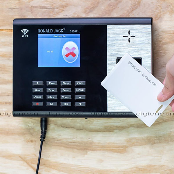 Máy Chấm Công Ronald Jack RJ3800Pro - Có Wifi