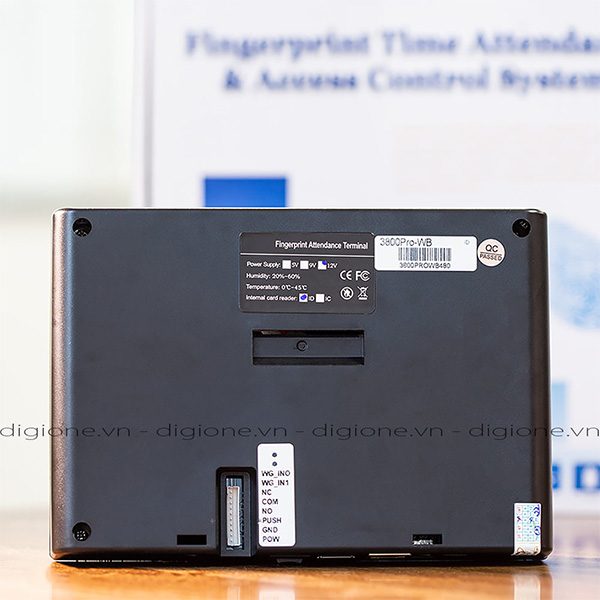 Máy Chấm Công Ronald Jack RJ3800Pro - Có Wifi