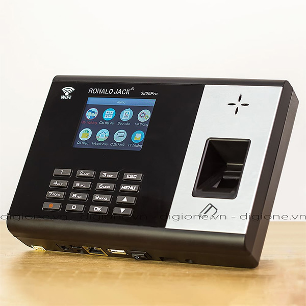 Máy Chấm Công Ronald Jack RJ3800Pro - Có Wifi