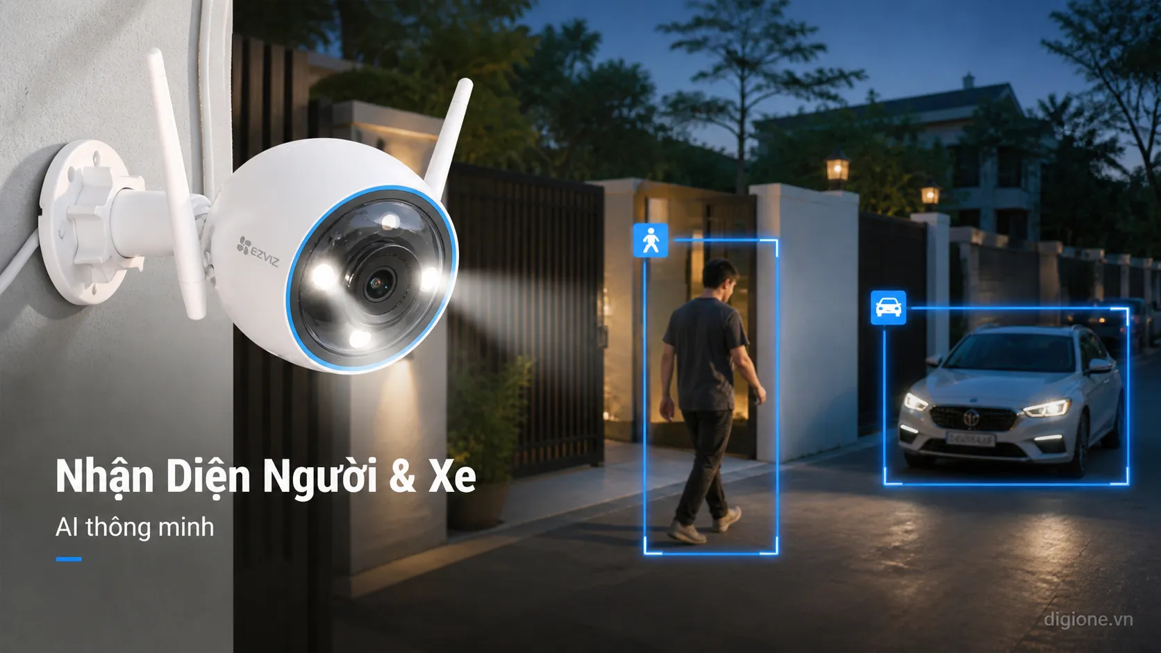 Th&ocirc;ng số EZVIZ H3 2K vỏ hợp kim nh&ocirc;m AI cao cấp ăng-ten k&eacute;p