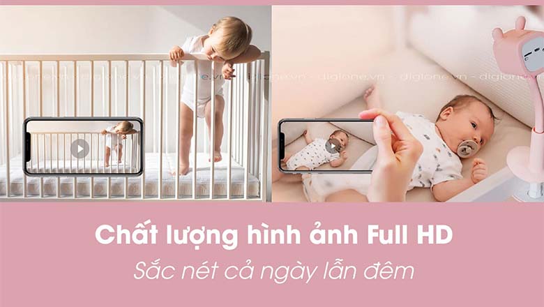 Ghi lại hình ảnh của bé chất lượng Full HD