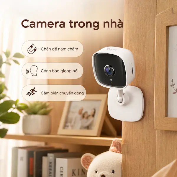 Camera TP-LINK TAPO TC60 Wi-Fi 1080P Trong Nhà