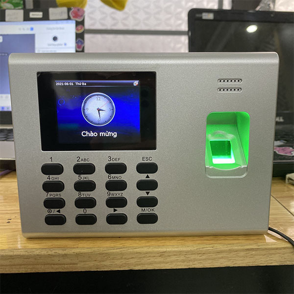 Máy Chấm Công Vân Tay Ronald Jack DG-600ID