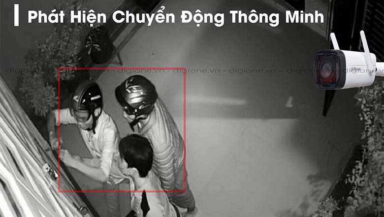 Camera hỗ trợ chức năng phát hiện chuyển động thông minh