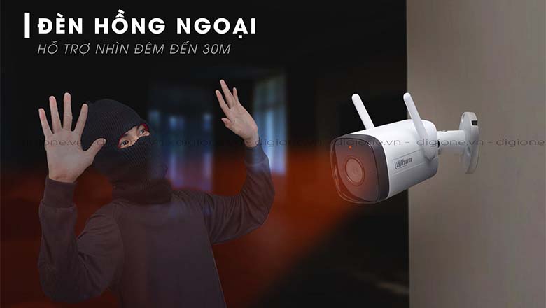 Khoảng cách nhìn ban đêm lên đến 30m