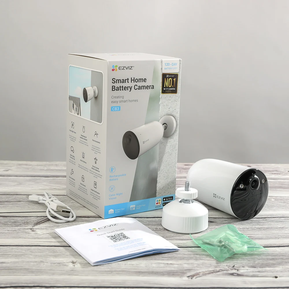 Camera Ezviz CS-CB3 Dùng Pin Năng Lượng Mặt Trời