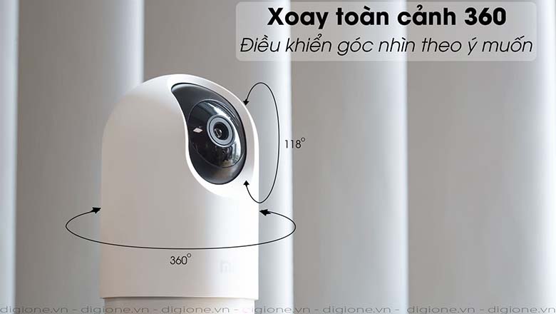 Quan sát góc nhìn 360 độ 