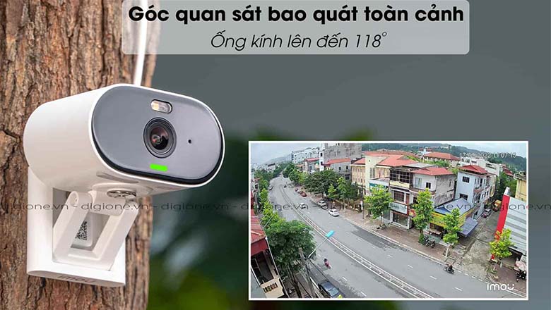 Góc nhìn với ống kính rộng