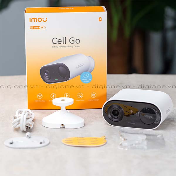 Camera iMou Cell go B32P 3mp - tích hợp pin