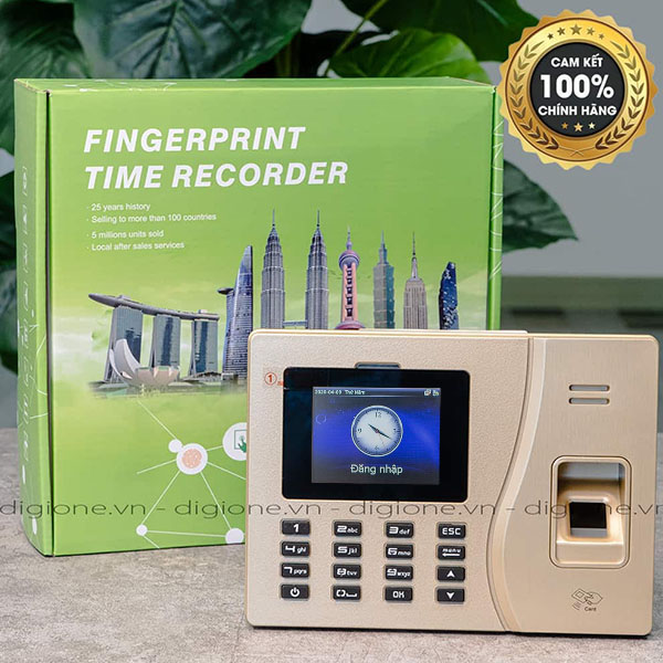 Máy Chấm Công Vân Tay - Thẻ Cảm Ứng Ronald Jack K39