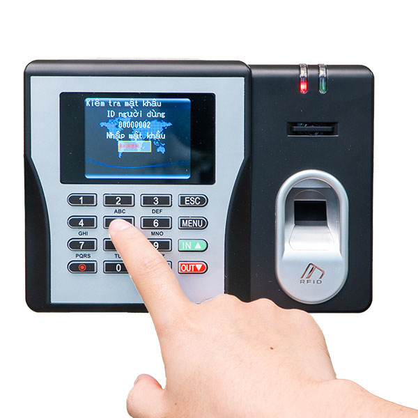 Máy Chấm Công Vân Tay - Thẻ Từ - Khóa Cửa Ronald Jack TM60