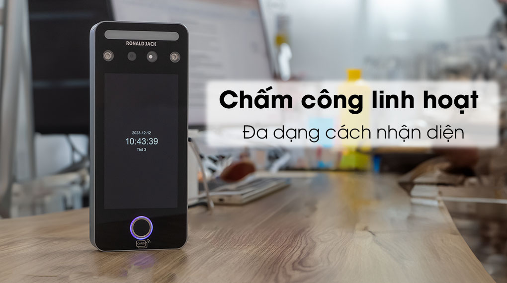 ronald-jack-facepro-007 đa dạng cách chấm công