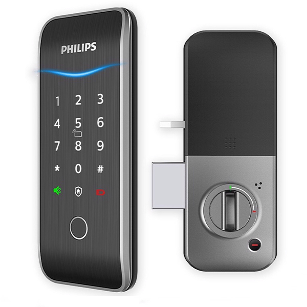 Khóa Điện Tử Philips 5100-6HBS - Dùng Cho Cửa Gỗ, Nhôm