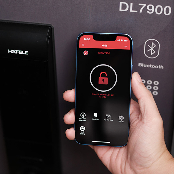 Khóa Cửa Điện Tử Hafele DL7900