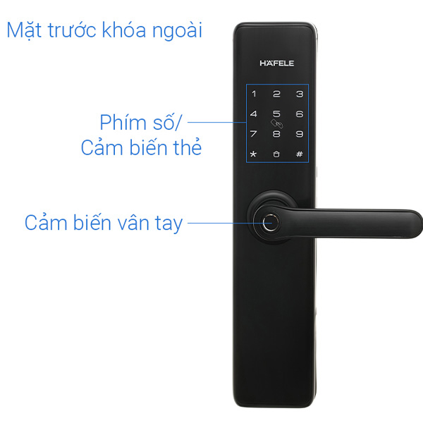 Khóa Cửa điện tử Hafele DL7600