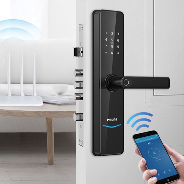 Khóa Cửa Điện Tử Philips DDL603E-5HWS