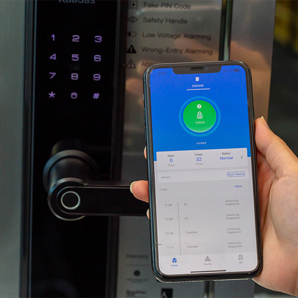 Khoá Cửa Điện Tử Kaadas L7-5 - Dùng Cho Cửa Gỗ, Kim Loại