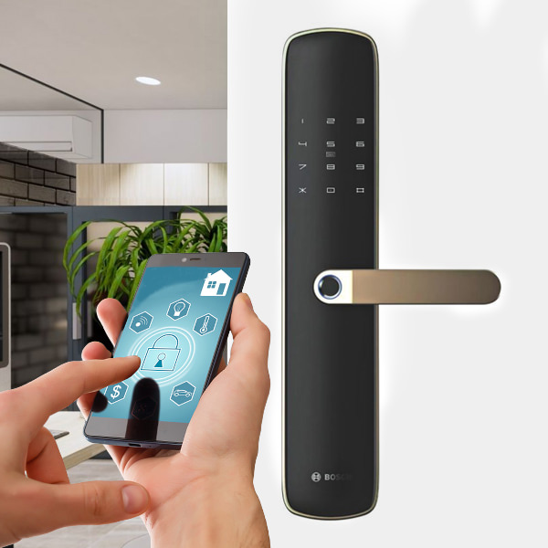 Khoá Cửa Thông Minh Bosch ID60GK - Sử dụng APP