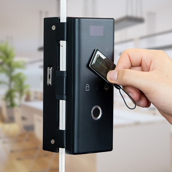 Khoá Cửa Thông Minh VIRO VR-E12 - Sử Dụng Cho Cửa Kính