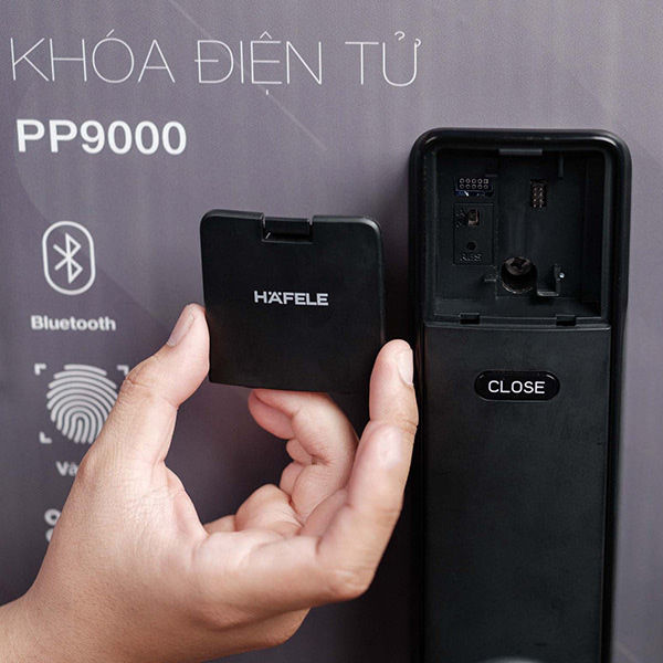 Khoá Cửa Điện Tử Hafele PP9000 - Dùng Cho Cửa Gỗ, Nhôm, Sắt