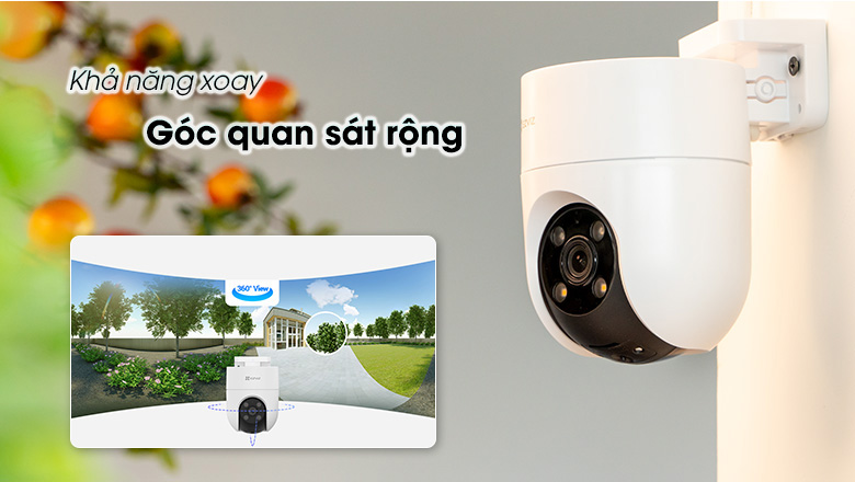 Góc quan sát rộng