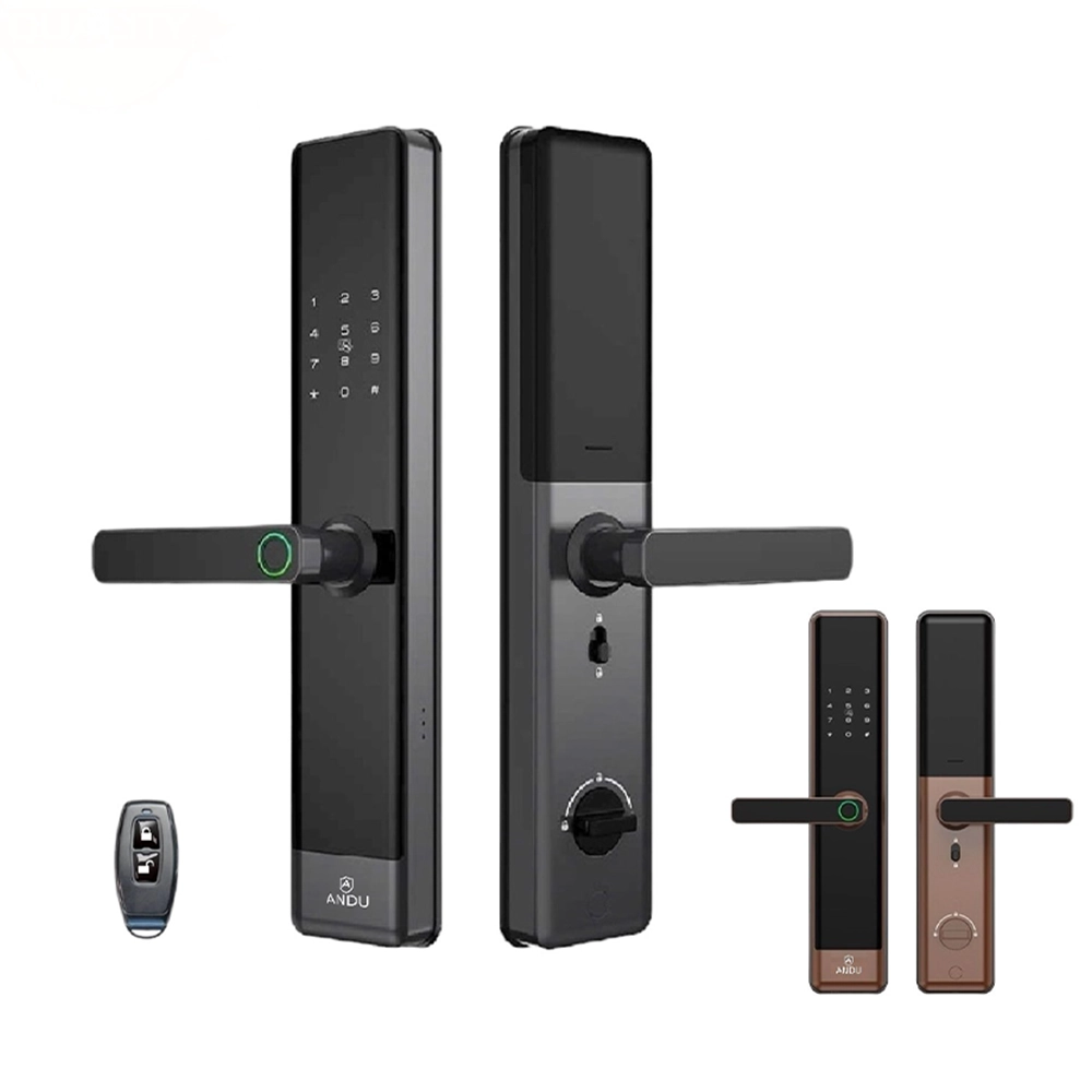 Khóa Cửa Điện Tử Andu A19 APP - Dùng Cho Cửa Gỗ