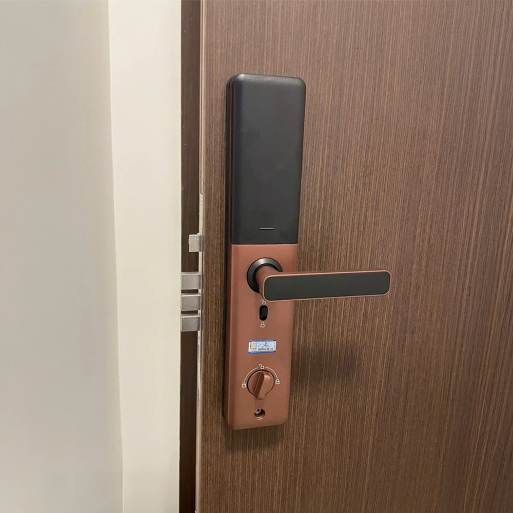 Khóa Cửa Điện Tử Andu A19 APP - Dùng Cho Cửa Gỗ