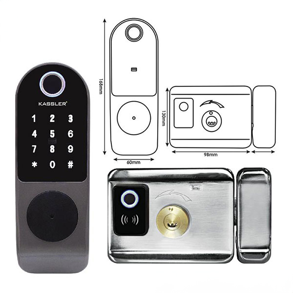 Khóa Cửa Điện Tử Kassler KL-579 I - Sử dụng APP