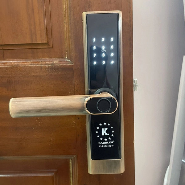 Khoá Cửa Điện Tử Kassler KL-656 - Dùng Cho Cửa Gỗ & Sắt