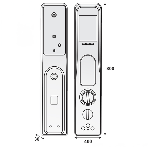 Khoá Cửa Điện Tử Kassler KL-790 - Mở Cửa Bằng Khuôn Mặt