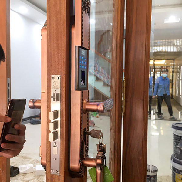 Khoá Cửa Điện Tử Kassler KL-979 GR Kết Nối Wifi