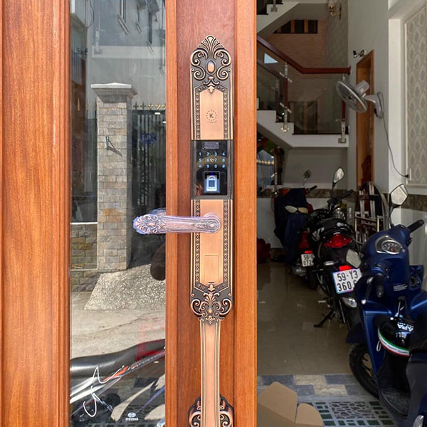 Khoá Cửa Điện Tử Kassler KL-979 GR Kết Nối Wifi