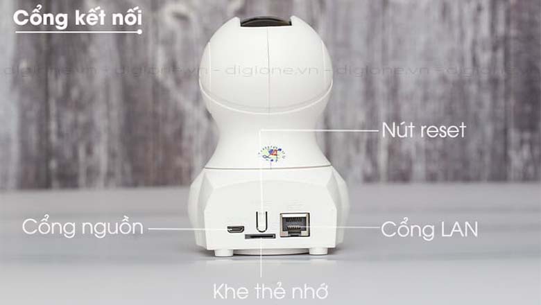 Camera sử dụng cổng nguồn phổ biến