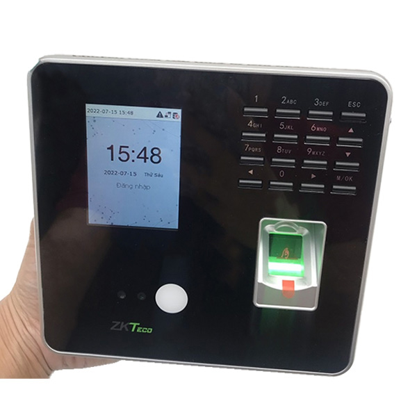 Máy Chấm Công Khuôn Mặt, Vân Tay, Thẻ Cảm Ứng Zkteco W800 Plus