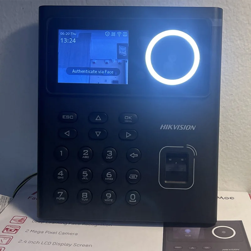Máy Chấm Công Khuôn Mặt Hikvision DS-K1T320MFWX - Kết Nối Wifi
