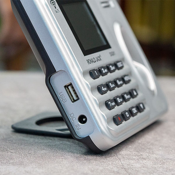 Máy Chấm Công Vân Tay, Thẻ Từ Ronald Jack DG01 - Kết Nối Wifi