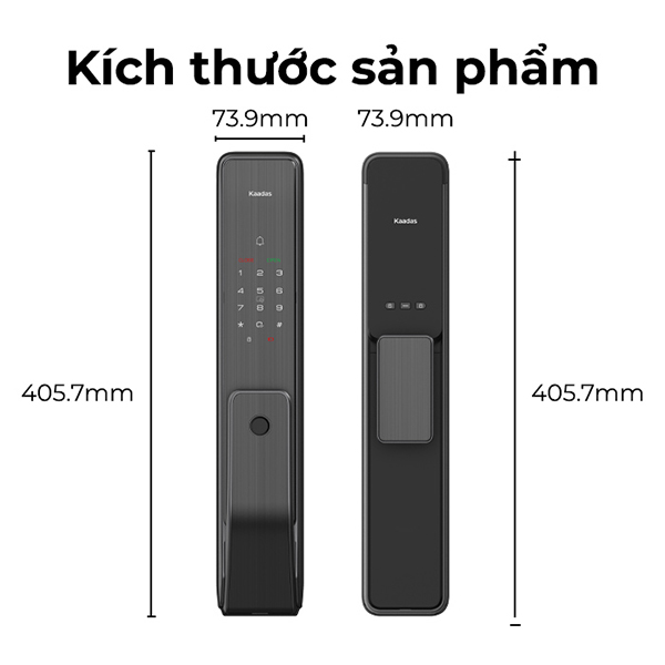 Khóa Cửa Thông Minh Kaadas Q3