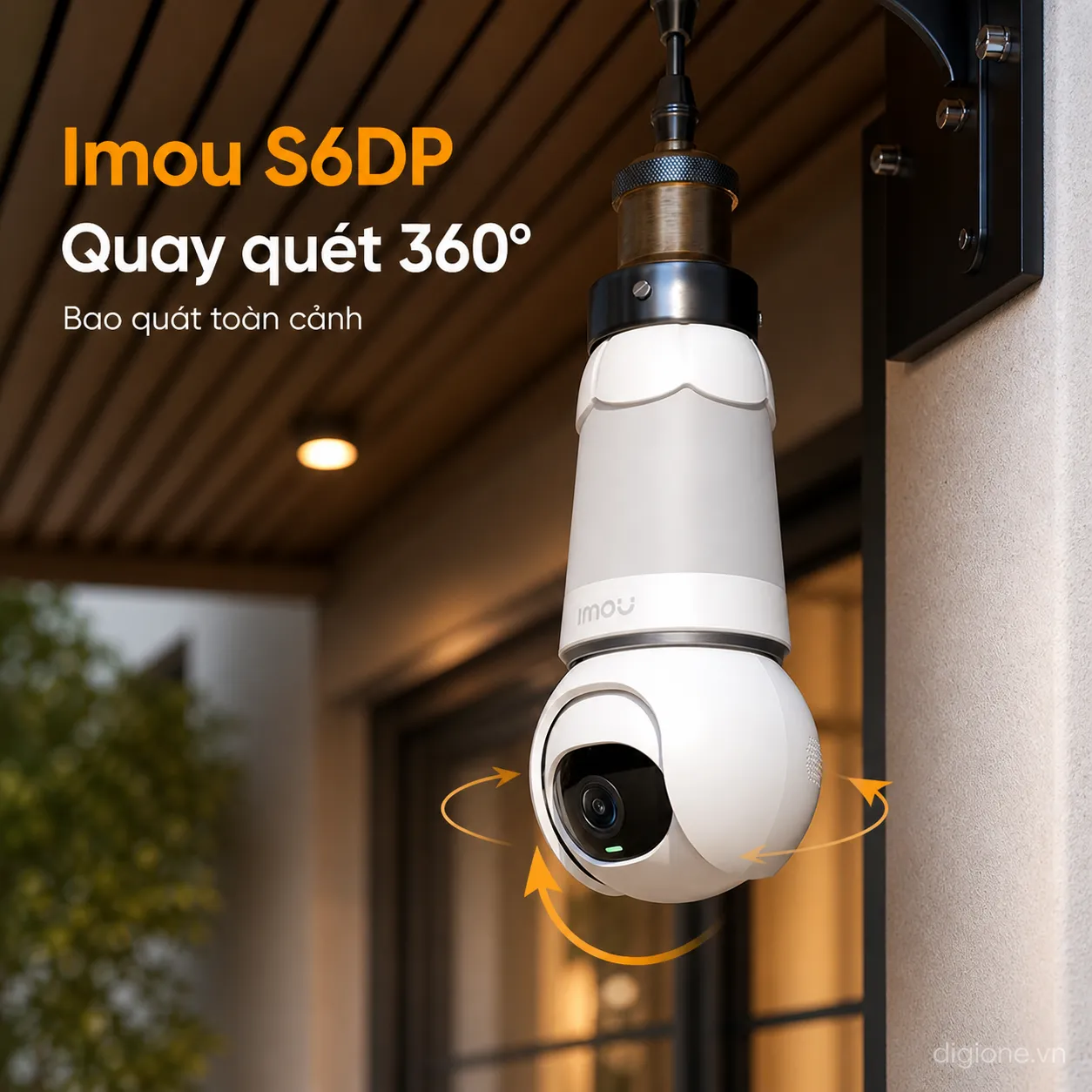 Camera IMOU IPC-S6DP 5MP 3K - Có màu đêm, Đàm thoại 2 chiều