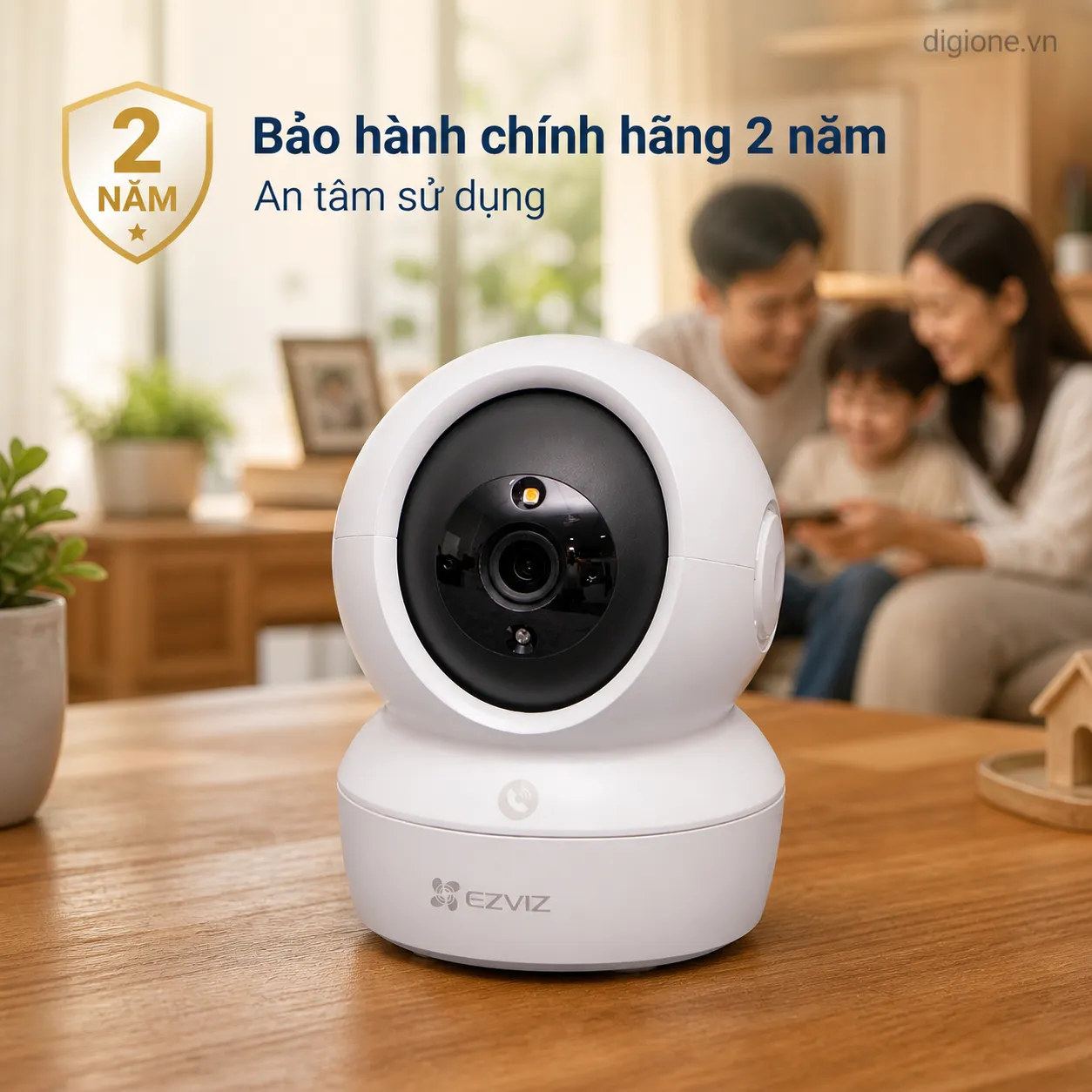 Camera EZVIZ H6c PRO 4MP 2K - AI nhận diện người, Đàm thoại 2 chiều