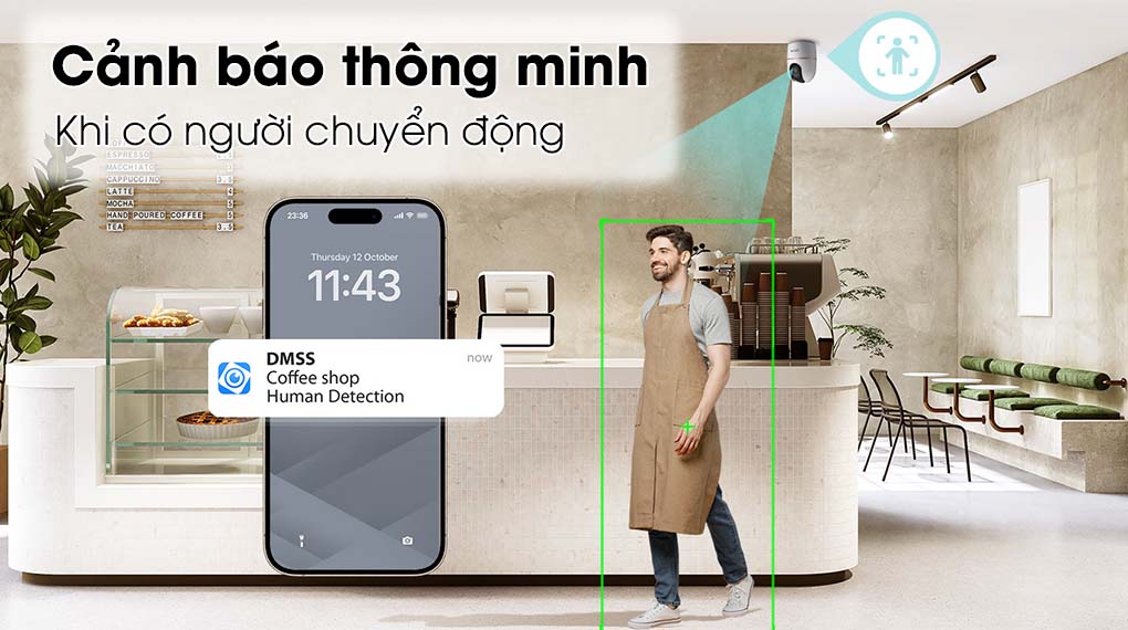dahua-dh-h2ae cảnh báo thông minh
